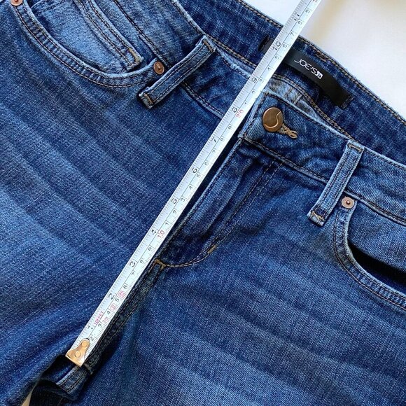 Joe's Womens Sinclair Mid Rise Skinny Ankle Jeans Size 28 Raw Hem Stretch Casual - Picture 12 of 12